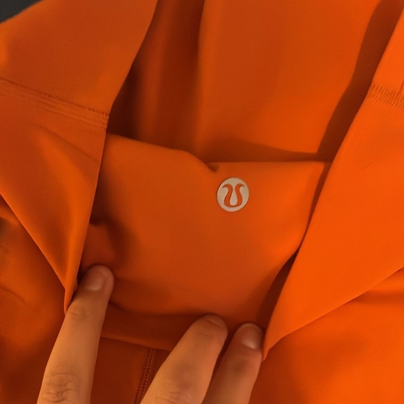 Lululemon capree leggings, Orange - Picture 2 of 2
